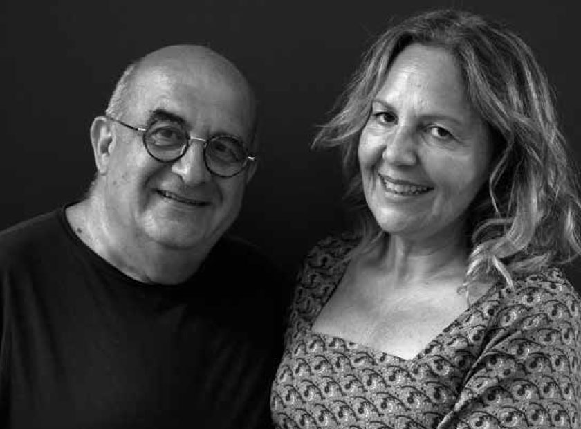 Stefania Milano and Franco Virga - Michelin star in Palermo 