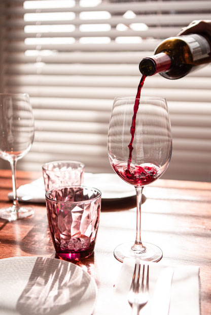 Cena per due: il vino è servito